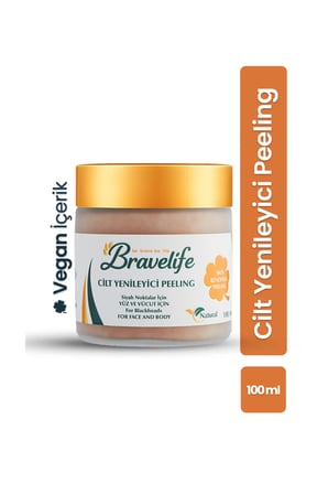 Cilt Yenileyici Arındırıcı Gözenek Temizleyici Panthenol Kayısı Çekirdeği Yağı Vegan Cilt Yenileyici Peeling 100 ML