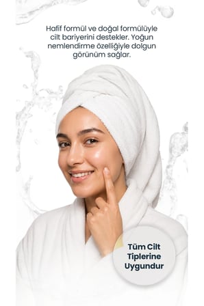 Yoğun Nemlendirici Aloe Vera Panthenol B5 Vitamin Vegan Hyaluronic Asit Serum 30 ML 2'li Set