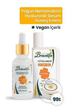 Yoğun Nemlendirici Aloe Vera Aydınlatıcı Eşitleyici Panthenol B5 Vitamin Hyaluronic Asit-Güneş Kremi