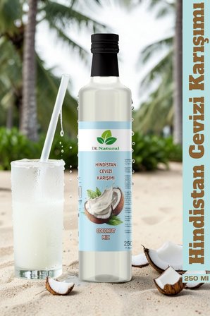 3 Adet Hindistan Cevizi Karışımı 250 Ml Şurup (Coconut Mix)