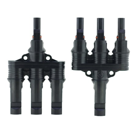 Powermaster PM-28872 3'Lü Güneş Paneli Paralel Bağlantı Konnektörü (2 Adet)