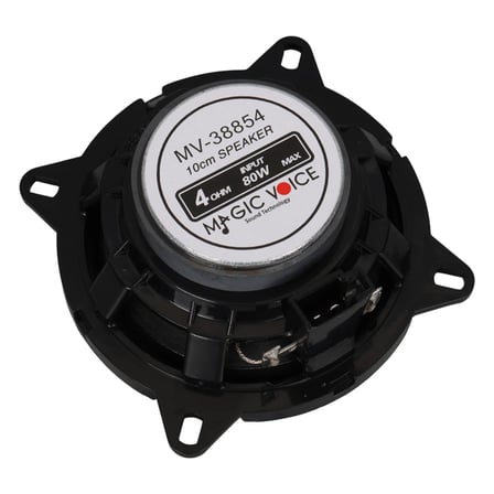 Magicvoice MV-38854 4 Ohm 80 Watt 10 Cm Tekli Oto Hoparlör