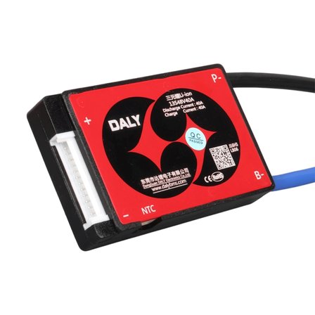 DALY 13S 48V 40A Li-İon Lityum Batarya Akü Pasif Balanslı BMS Kartı - NTC Sıcaklık Sensörlü