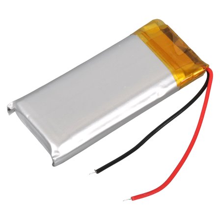 Lityum Polimer Şarj Edilebilir Pil Kulaklık Akıllı Saat Pili 50x18x38 Mm Devreli Pil