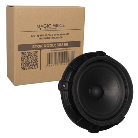 Magicvoice MV-38856 13 Cm 4 Ohm 40 Watt Bmw Araçlar İçin Tekli Oto Hoparlör