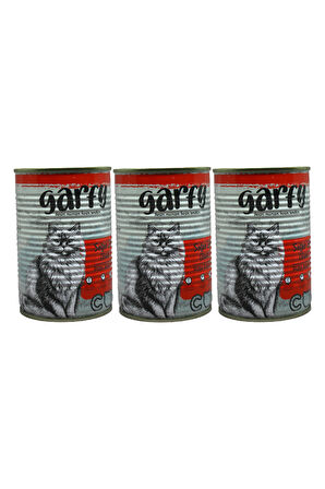 Garfy Sığır Etli Yetişkin Kedi Konserve 400 gr x 3 adet