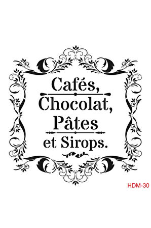 Hdm30 Home Dekor Midi Stencil (25x25)