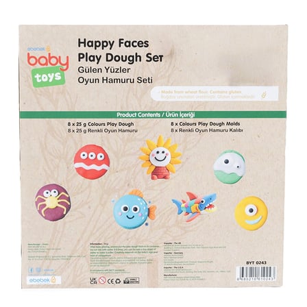 baby toys 8x25  Gülen Yüzler Natural Oyu