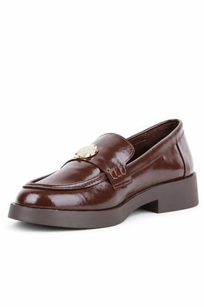 Melina Metal Aksesuarlı Kadın Loafer