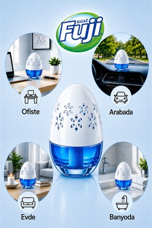 Ilgaz Fuji Okyanus Esintili Araç, WC, Oda ve Ortam Kokusu 100 ml | Aqua Drift Kalıcı Kavanoz Koku