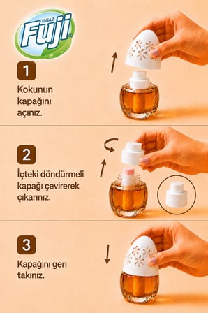 Ilgaz Fuji Amber Kokulu Araç, WC, Oda ve Ortam Kokusu 100 ml | Amber Fusion Kalıcı Kavanoz Koku