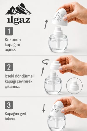 ILGAZ Çankırı Tuz Kokulu Araç, WC, Oda ve Ortam Kokusu 100 ml | Ferah Kalıcı Kavanoz Koku