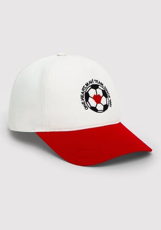Team Mavi Futbol Koleksiyonu Nakışlı Beyaz Şapka 0920340-20454