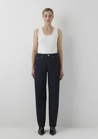 Leıla Denim Studio Çizgili Rinse Jean Pantolon 1010600-A7441