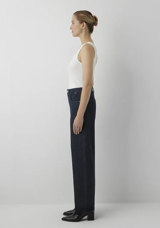 Leıla Denim Studio Çizgili Rinse Jean Pantolon 1010600-A7441