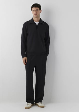 (Tencel™) Modal Karışımlı Siyah Eşofman Altı 0024586-900