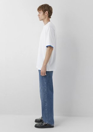 Biye Detaylı Beyaz Tişört 0620174-620