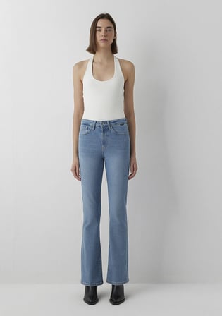 Blıss Premium Blue Puslu Açık Mavi Jean Pantolon 101437-A7437