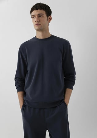 (Tencel™) Modal Karışımlı Siyah Sweatshirt 0S10478-900