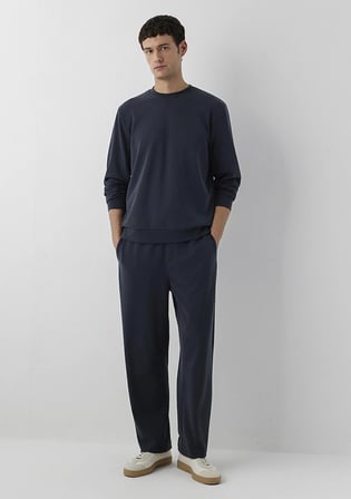(Tencel™) Modal Karışımlı Siyah Eşofman Altı 0010524-900