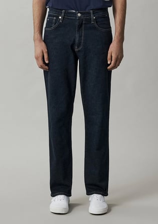 Marlon Classic Denim Rinse Gabardin Pantolon 0019166-A4187