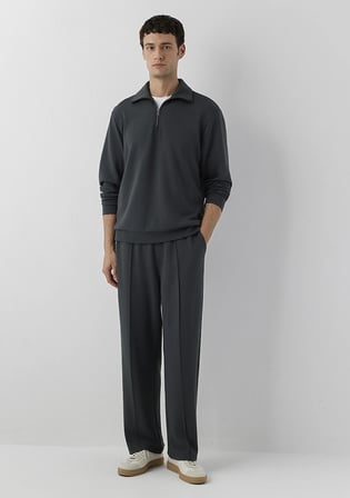 (Tencel™) Modal Karışımlı Antrasit Eşofman Altı 0024586-91268