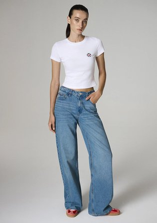 Team Mavi Futbol Koleksiyonu Malibu Mid Brushed Jean Pantolon 1010152-A7536