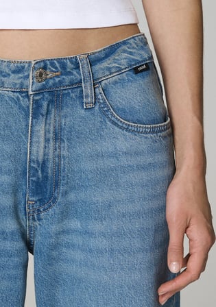Team Mavi Futbol Koleksiyonu Malibu Mid Brushed Jean Pantolon 1010152-A7536