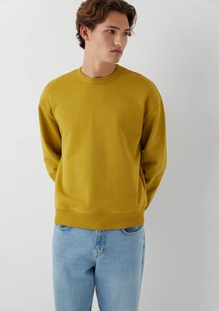 Sarı Basic Swaetshirt 0S20165-70274