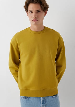 Sarı Basic Swaetshirt 0S20165-70274