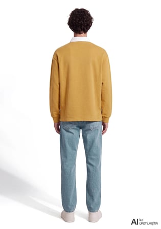 Mavi Jeans Sarı Polo Sweatshirt 0S20014-70274