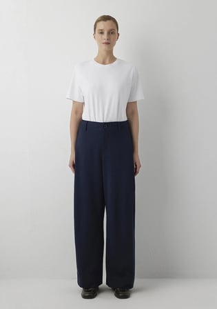 Çizgili Lacivert Pantolon 1022762-91658