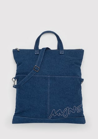 MVJNS Nakışlı Denim Omuz Çantası 0920432-30761