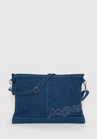 MVJNS Nakışlı Denim Omuz Çantası 0920432-30761