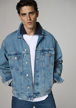 Ryan Dusty Lt Blue Mavi Pro Denim Ceket