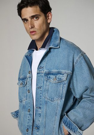 Ryan Dusty Lt Blue Mavi Pro Denim Ceket