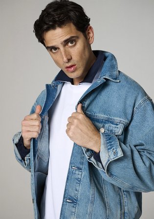 Ryan Dusty Lt Blue Mavi Pro Denim Ceket
