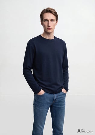 Lacivert Sweatshirt 0S20172-70490