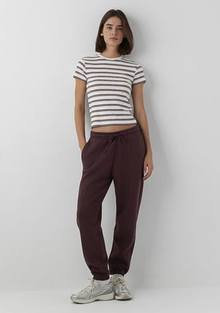 Basic Bordo Eşofman Altı 1023291-70223