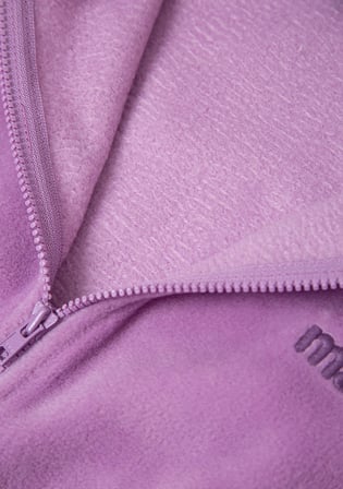 Fermuarlı Mor Polar Sweatshirt 7S20017-82955