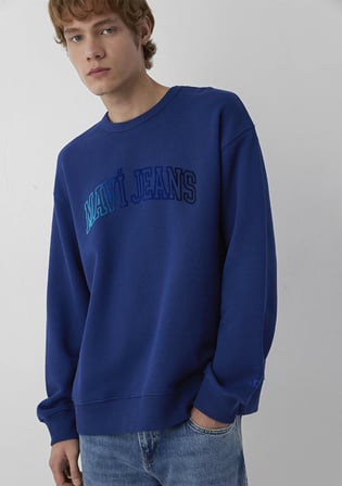 Mavi Jeans Baskılı Lacivert Sweatshirt 0S20210-70722