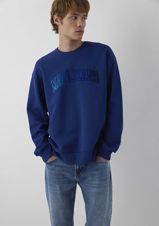 Mavi Jeans Baskılı Lacivert Sweatshirt 0S20210-70722