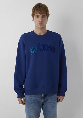 Mavi Jeans Baskılı Lacivert Sweatshirt 0S20210-70722