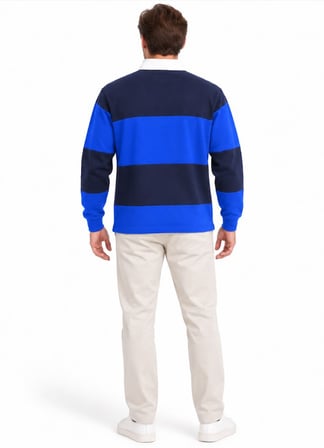 Mavi M0S20218-A7894 Mavi Logo Baskılı Surf The We Yaka Detaylı Erkek Sweatshirt