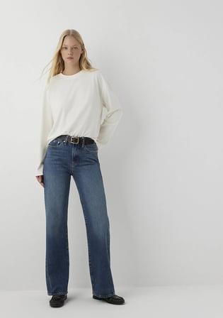 Vıctorıa 90lar Classics Vintage Koyu Mavi Jean Pantolon 101072-A7500