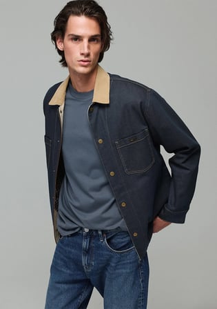 Bruin Classic Vinatge Kaplamalı Indigo Mavisi Denim Ceket 0121295-A7788