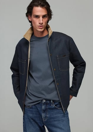 Bruin Classic Vinatge Kaplamalı Indigo Mavisi Denim Ceket 0121295-A7788