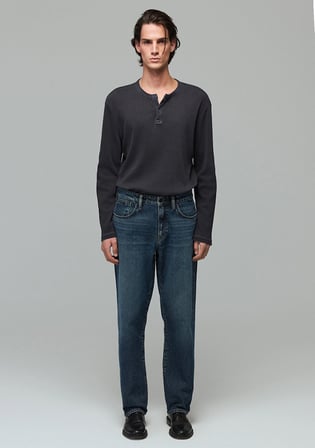 Marlon Classic Vintage Vintage Mavi Denim Pantolon 0019166-A7787