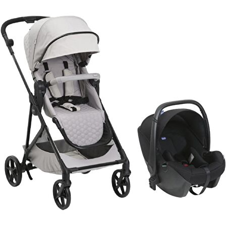 SEETY TRAVEL SİSTEM BEBEK ARABASI/FLORENGE BEIGE