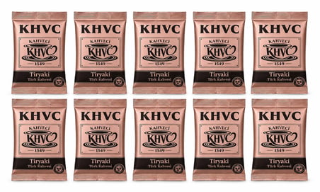 KHVC Kahveci 1549 Türk Kahvesi 75 g (10 adet)